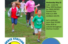 Morning Mile Celebratory Skating Party May 25th for Alachua County Schools